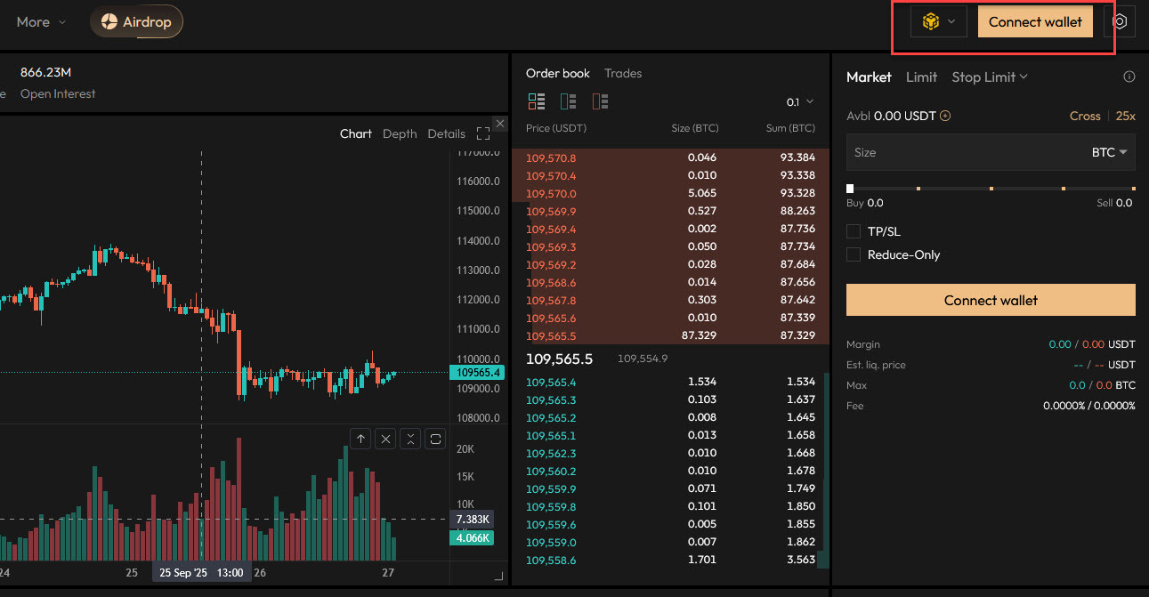 Присоединение кошелька Присоединение кошелька